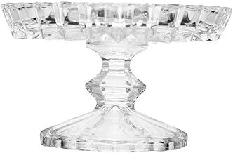 WOLFF - Prato com Pé Geneva 14cm x 14cm x 8cm Cristal