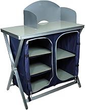 NTK, Mesa Cucina com Estrutura Alumínio e Tampo MDF 90x49x1,11m, Azul