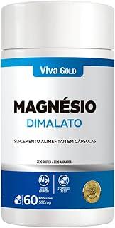 Magnésio Dimalato 590mg – 60 Cápsulas Suplemento com Alta Absorção