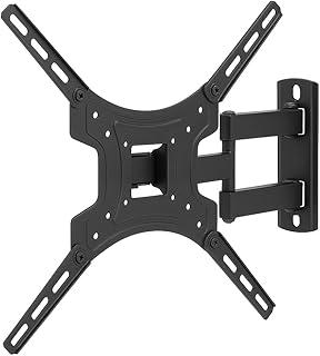 Suporte de Parede Tri-Articulado PX-11 para TV & Monitor – Movimento Total, Compatível 23″-65″*, Suporta até 30 kg, Padrão VESA, Preto