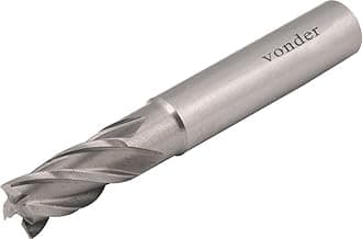 Vonder, Fresa De Topo Em Aço Rápido 10,0 Mm, Com 4 Cortes, Din 844A.