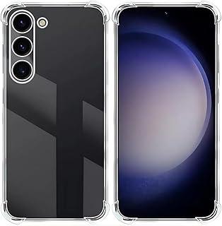 Capa para Samsung [Galaxy S23] Capinha Premium Transparente Anti Impacto, [Protege Camera] Resistente Anti Riscos, Leve e Slim com TPU Reforçada e Design Elegante