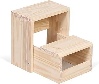 Escada Infnatil Madeira Maciça Montessouri Dobrável Pinus