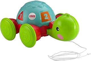Fisher-Price Brinquedo para Bebês Empurra Tartatuga para crianças a partir de 1 ano