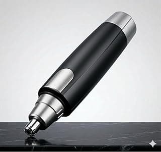 Aparador de Pelos Elétrico para Nariz, Orelhas e Sobrancelhas – Cortador de Pelos Portátil com Lâmina Rotativa em Aço Inoxidável, Corte Preciso e Indolor, Design Ergonômico, Alimentado por Bateria com 10.01% de desconto por R$ 20,67 na amazon