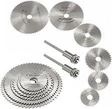 Kit Disco Corte Serra 2 Haste Para Micro Retifica e Dremel 8 Peças