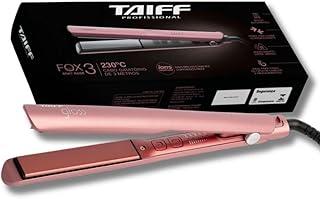 Prancha de cabelo Taiff Gloss Rose 5 Temperaturas - Bivolt