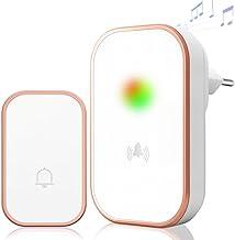Campainha Sem Fio, Campainha, Conjunto de Campainha Sem Fio, Campainha Sem Fio Residencial Bivolt, 38 Sons Premium, para Residências e Comércios