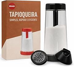 Tapioqueira 3 em 1 Peneira Polvilhador e Armazenador de Tapioca Beiju Farinha Goma – Ideal para Fazer e Guardar Tapioca em Casa sem Grumos (CORES SORTIDAS) - Qualidade Premium LNSTORE
