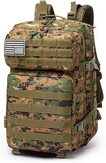 Mochila 50L Impermeável Grande Capacidade para Caminhada, Acampamentos e Atividades ao Ar Livre. Camping e pescaria. Mochila Tipo Cívico Militar.