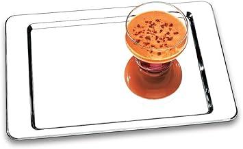 Bandeja Atina, 40x28cm, Aço Inox, Brinox