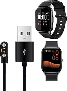 Cabo Carregador Usb Para Smartwatch Haylou Ls02 Gst Xiaomi DM ACESSÓRIOS