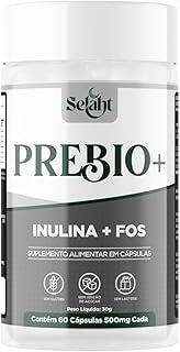 Prebio+ Suplemento Prebiótico com L-Glutamina e Magnésio – Equilíbrio Intestinal e Performance – 60 Cápsulas