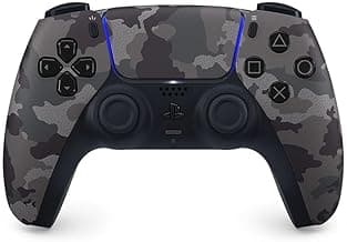 Controle Sem Fio Dualsense PlayStation 5 Cinza Camuflado