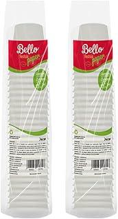 Copo Papel 60ml Branco Descartável Café Biodegradável - 100un