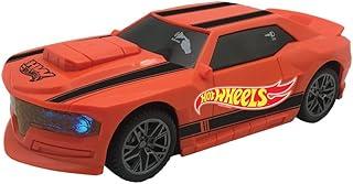 Hot Wheels Carro Flash Laranja com Luz e Som Multikids - BR1824