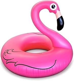 Boia Flamingo Inflável Rosa de 90 cm para Piscina e Praia