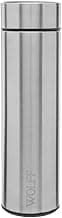 WOLFF - Garrafa Térmica de Aço Inox com Termômetro em Led 500ml - Conserva Bebidas Quentes e Frias