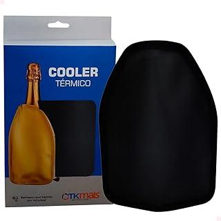 Cooler Bolsa Térmica com Gel para Garrafa 750ml em Nylon Vinho Espumante Bebidas Cooler Sleeve