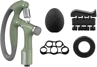 Hand Grip Ajustável 5 A 100kg Com Contador Kit De Exercício Para Mãos Dedos Força E Reabilitação Muscular