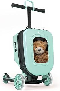 Patinete e Mochila Infantil 2 em 1 Verde Yuupi