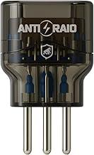 Gshield Plugue Adaptador De Tomada Survivor Protetor Elétrico Dps Curto Circuito, Anti-raio 3 Pinos 10a, Preto