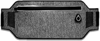 Pochete Esportiva Ajustável Slim Fina Academia Corrida Run (Preto)