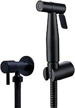 Ducha Higiênica 1/4 Volta Luxo Gatilho Aço Inoxidável 304 Diversas Cores - Brinovar (Preto)