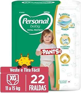 Personal Fralda Baby Total Protect Pants Extra G, 22 Unidades