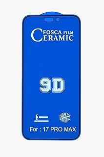 Compatível com iPhone 17 Pro Max - Película Privacidade Fosca de Ceramica 9d Protecao de Tela anti-riscos queda shock Full Cover