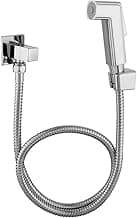 Ducha Higiênica Quadrada Registro Metal 1/4 De Volta