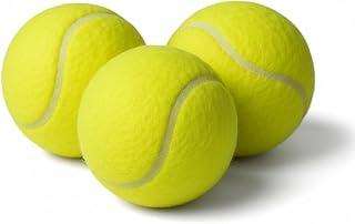 Kit 3 Bolinhas de Tênis Bola Para Treino Lazer Frescobol Beach Tennis Brinquedo Cachorro Squash Grama Praia Quadra Semi Profissional
