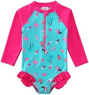 Pulpo Maiô Menina Manga Longa Nylon Proteção UV 50+ by Acqua di Mare