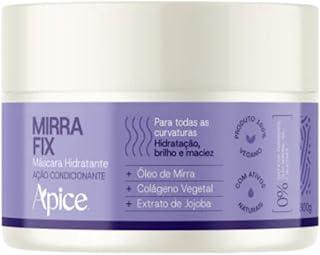 Máscara Hidratante Mirrafix | Força, Elasticidade e Brilho com Óleo de Jojoba, Mirra e Colágeno | 300g