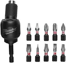Milwaukee Extensor Giratório P/Bit 1/4" C/ 11Pçs - 48-32-2301