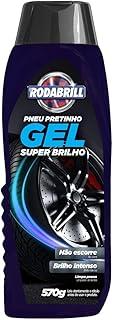 Pneu Pretinho Gel Super Brilho Rodabrill 570g
