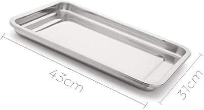 Bandeja Média aço inox 300 Mm Altura 0,4 Mm - Forma