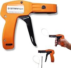 Pistola de Abraçadeira, Ferramenta de Fixação e Corte da Braçadeira Instalar e Cortar Abraçadeiras Plásticas de Nylon com Cabo para Largura de 2,2-4,8mm - Starfer