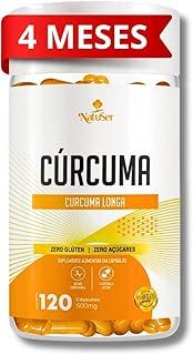 Cúrcuma Longa Premium 120 Cápsulas 500mg [LONGA DURAÇÃO DE 4 MESES]