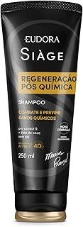 Eudora Shampoo Siàge Expert Regeneração Pós Química 250ml