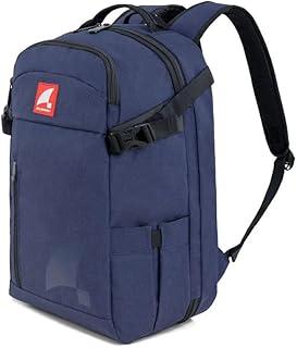 Mochila para Viagem ALLABARD TENERIFF, para Notebook até 18, Abertura 180 Graus Tipo Mala, Anatômica com Alças e Costado Acolchoados