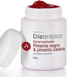 Gel Termoativador para Celulites com Pimenta Negra e Pimenta Caiena(240g) - Abelha Rainha