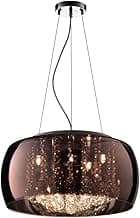 Pendente Bella Iluminação Soho Cobre/ Cromado/ Transparente