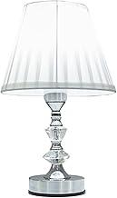 Abajur de Mesa Cristal Cupula Abajur Para Quarto 3 Níveis de Intensidade Toque na Base (220)