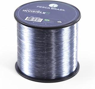 Pesca Brasil, Linha de Pesca 500m Transparente Monofilamento Nylon Resistente, Aqualine Invisible 0,28mm