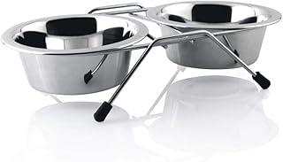 Chalesco Comedouro Duplo para Cães 360 ml