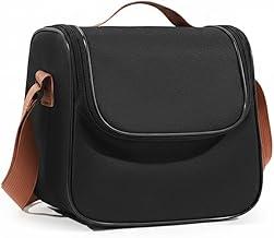 Bolsa Térmica Lancheira com Alça Ajustável – Isolamento Térmico para Alimentos e Bebidas (Preta)