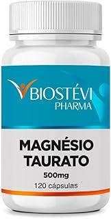 Magnésio Taurato 500 mg – 120 Cápsulas | Apoio Muscular e Energético