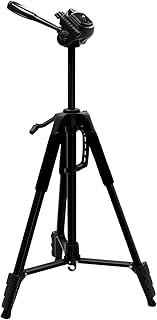 Tripe Profissional Semi-Hidraulica 180cm Para Cameras e Celulares Ideal Para Estabilizar Videos e Fotos com Tres Monopes Com Trava
