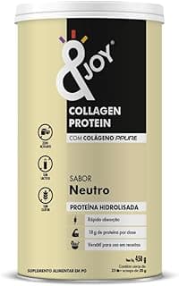 Colágeno Hidrolisado Enjoy Collagen Protein - Sabor Neutro - com Colágeno PPURE 450 G
